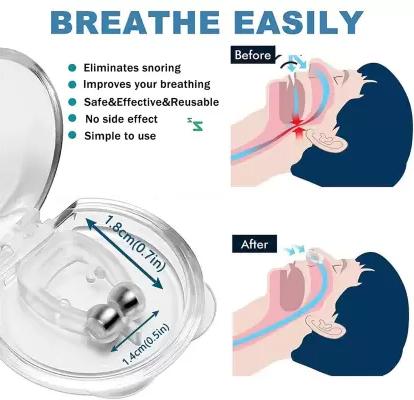 AiroMag™ Anti Snoring Nose Clip Anti-snoring Device  (Nose Clip)